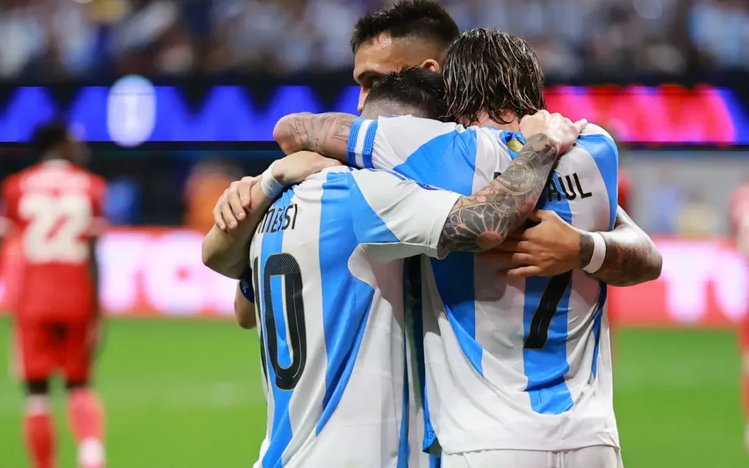 Argentina Debuta con Victoria en la Copa América: Derrota a Canadá en el Partido Inaugural