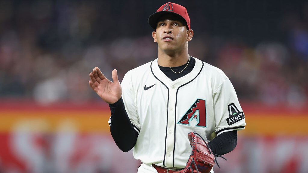 Yilber Díaz Maravilla en su Debut en Grandes Ligas con los Dbacks de Arizona