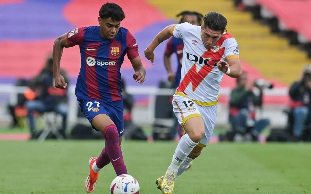 Barcelona Remonta y Vence al Rayo Vallecano con Gol Decisivo de Dani Olmo en su Debut