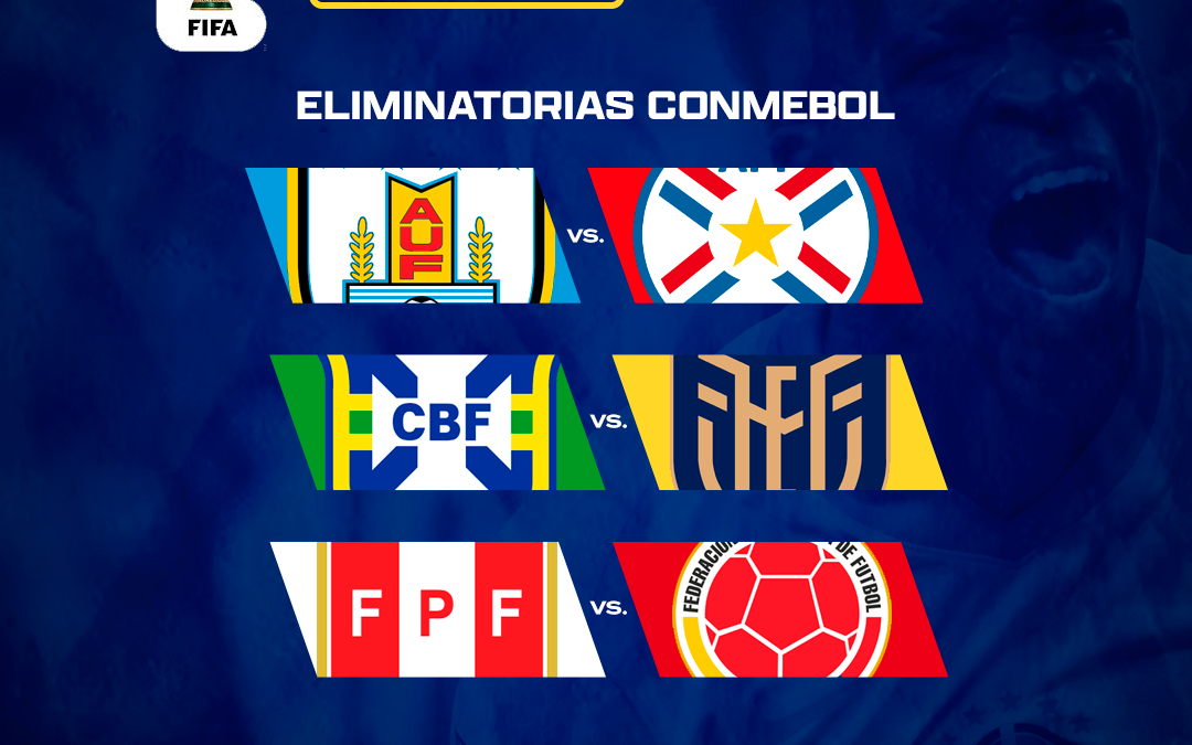 Empates y Victoria: Así fue la Jornada de las Eliminatorias CONMEBOL