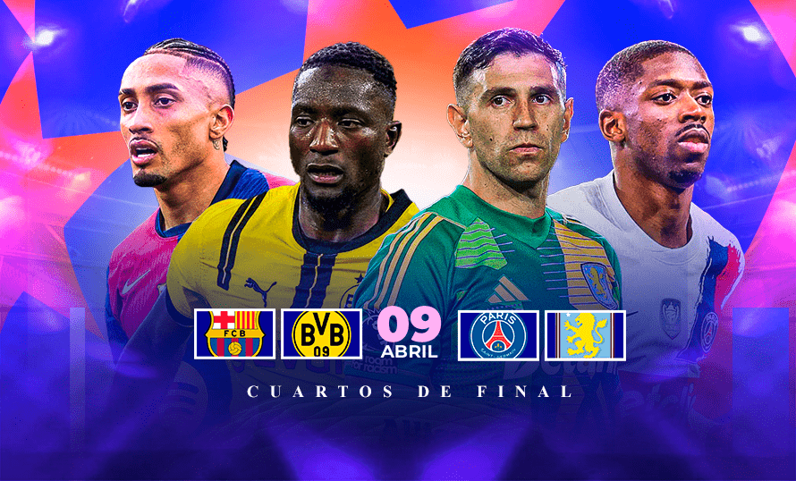 Champions League: Análisis previo de los duelos Barcelona vs Dortmund y PSG vs Aston Villa