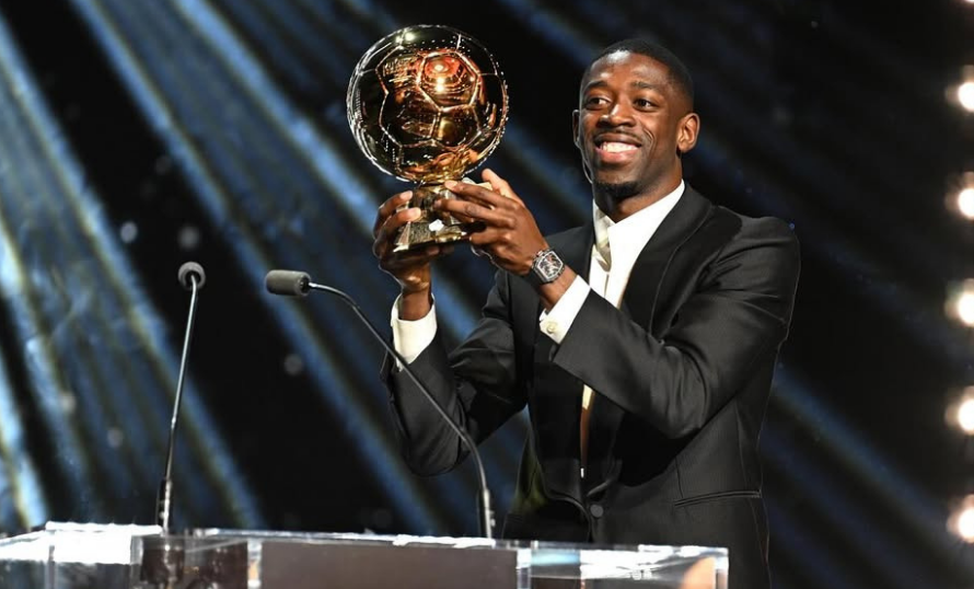 Ousmane Dembélé toca el cielo: se lleva el Balón de Oro 2025