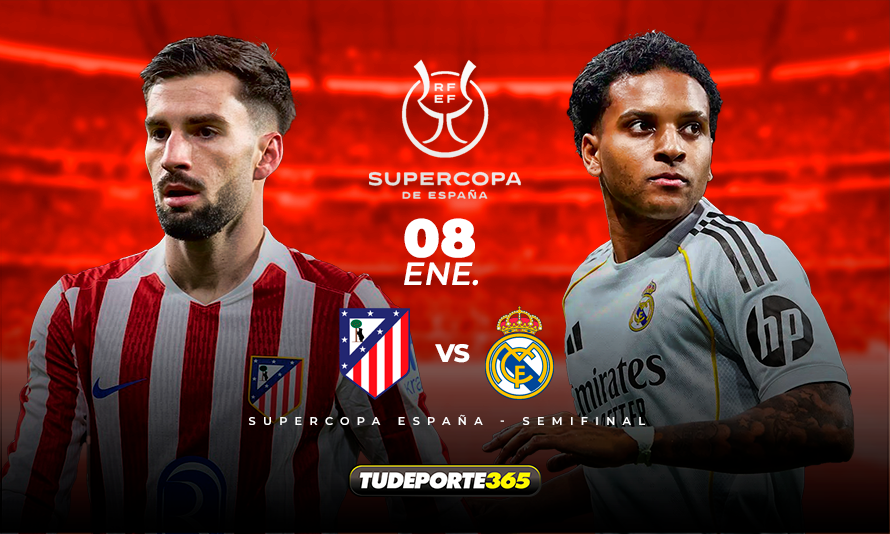Atlético de Madrid vs. Real Madrid: un derbi decisivo que define al finalista de la Supercopa 2026