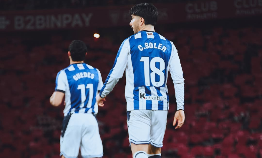 La Real Sociedad vence al Athletic Bilbao 1-0 en San Mamés y toma ventaja en la Copa del Rey