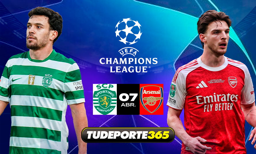 UEFA Champions League: Sporting CP y Arsenal se enfrentan en un duelo clave por los cuartos de final