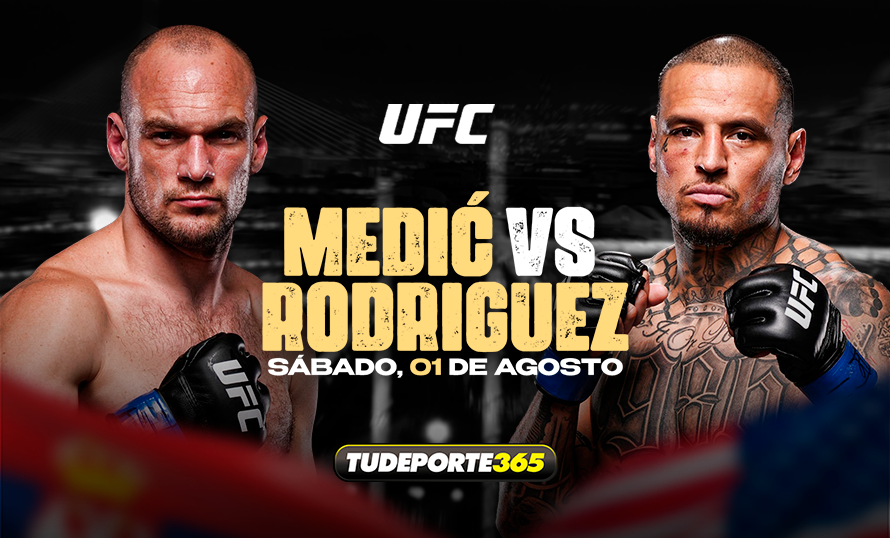 UFC Belgrado: Uroš Medić y Daniel Rodríguez protagonizan una pelea clave en el peso wélter